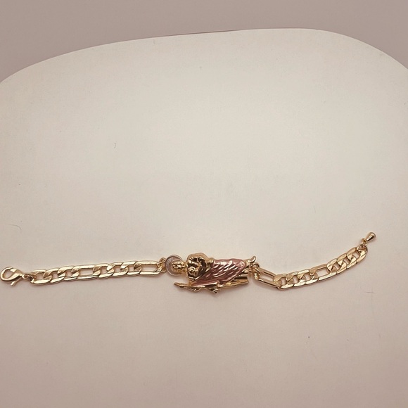 COPY - Gold plated bracelet unisex San Jude Tadeo design - Picture 5 of 6